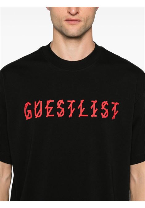 T-shirt Lasered logo in nero di 44 LABEL GROUP - uomo 44 LABEL GROUP | B0030556FA528P495